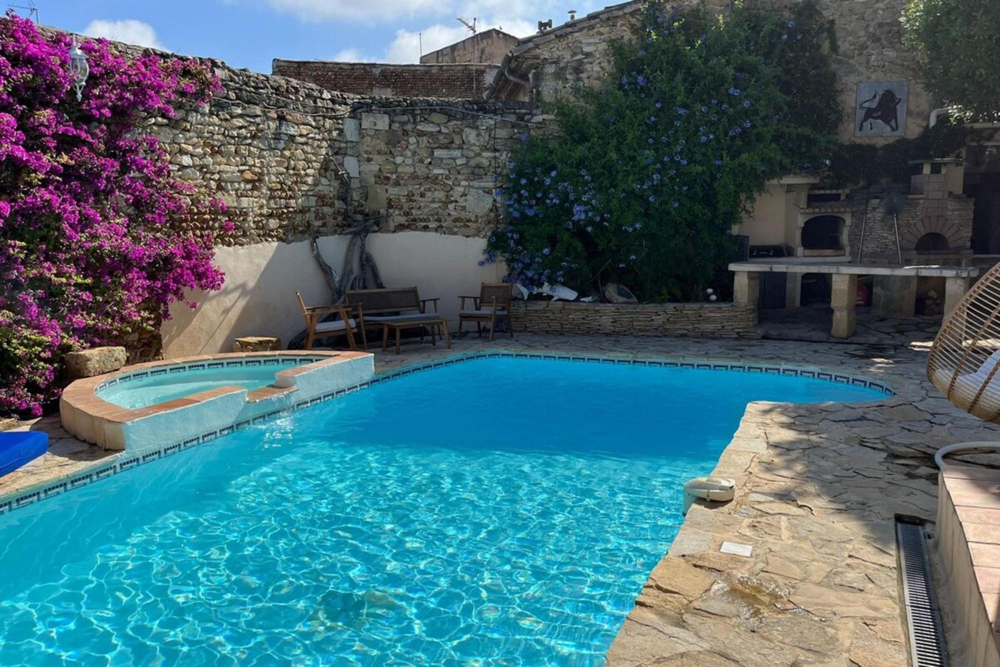 Casa Angel -Bohemian Villa With Swimming Pool And Air Conditioning! Vauvert Exterior photo