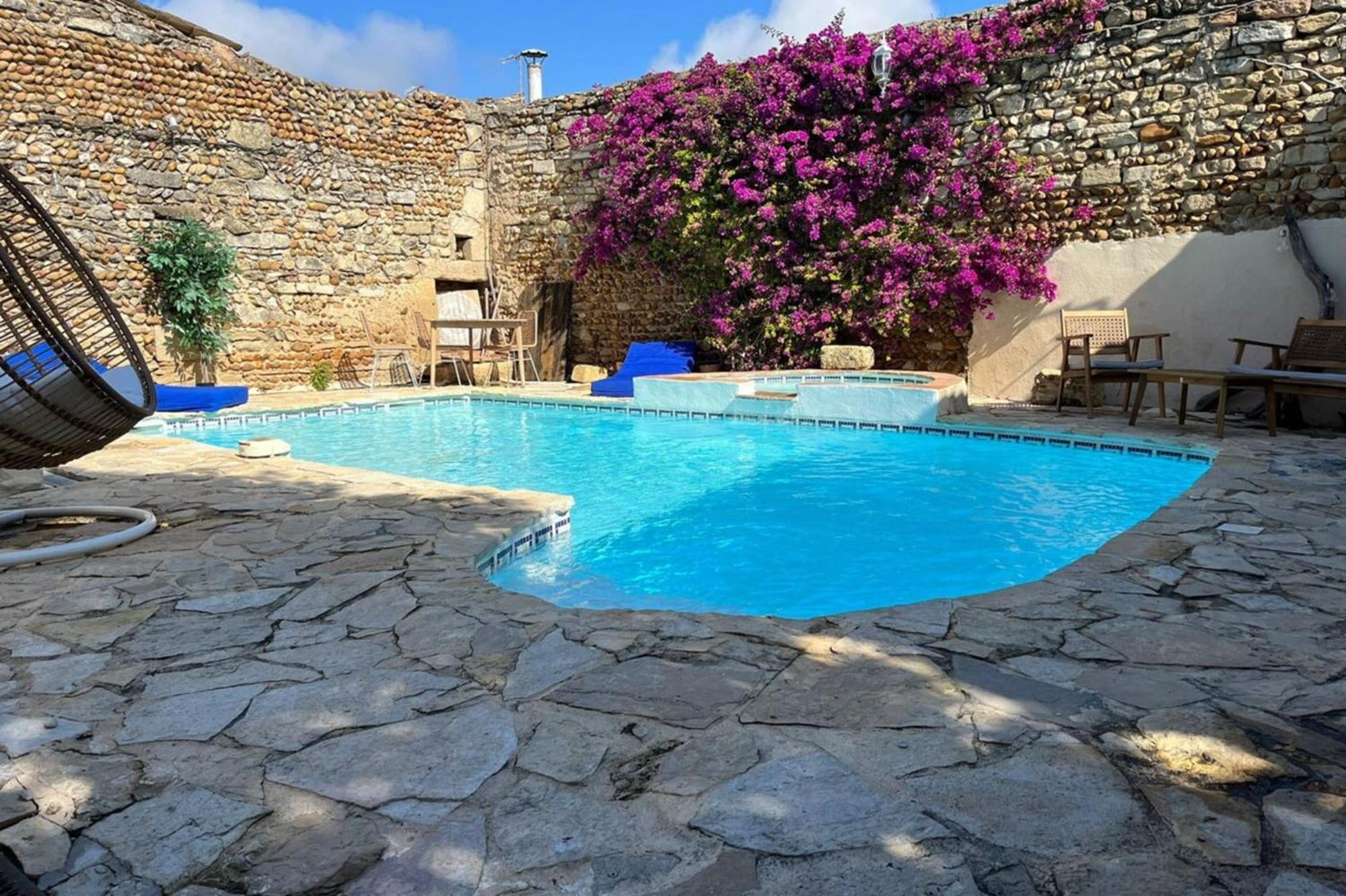 Casa Angel -Bohemian Villa With Swimming Pool And Air Conditioning! Vauvert Exterior photo